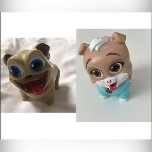 2 Disney Jr. Puppy Dog Pals Rolly & Keia Figures